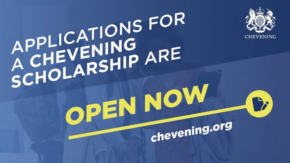 2024 Chevening Scholarships to study in the UK for Emerging Leaders