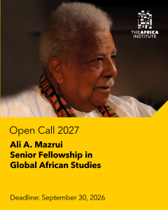 Ali A. Mazrui Senior Fellowship