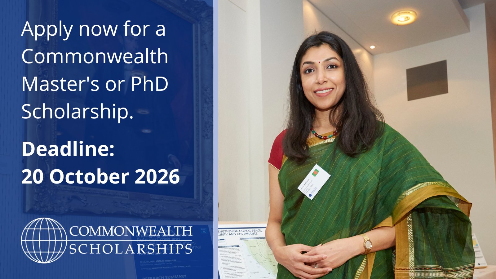 2027 Commonwealth Master’s Scholarship for International Students (Fully Funded) — Oppourtunities Com Opportunities